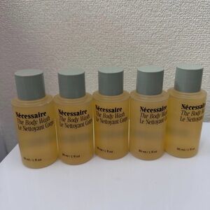 5 x Necessaire The Body Wash 30 Ml/1 fl oz Each Travel Size(5 fl oz/150ml TOTAL)